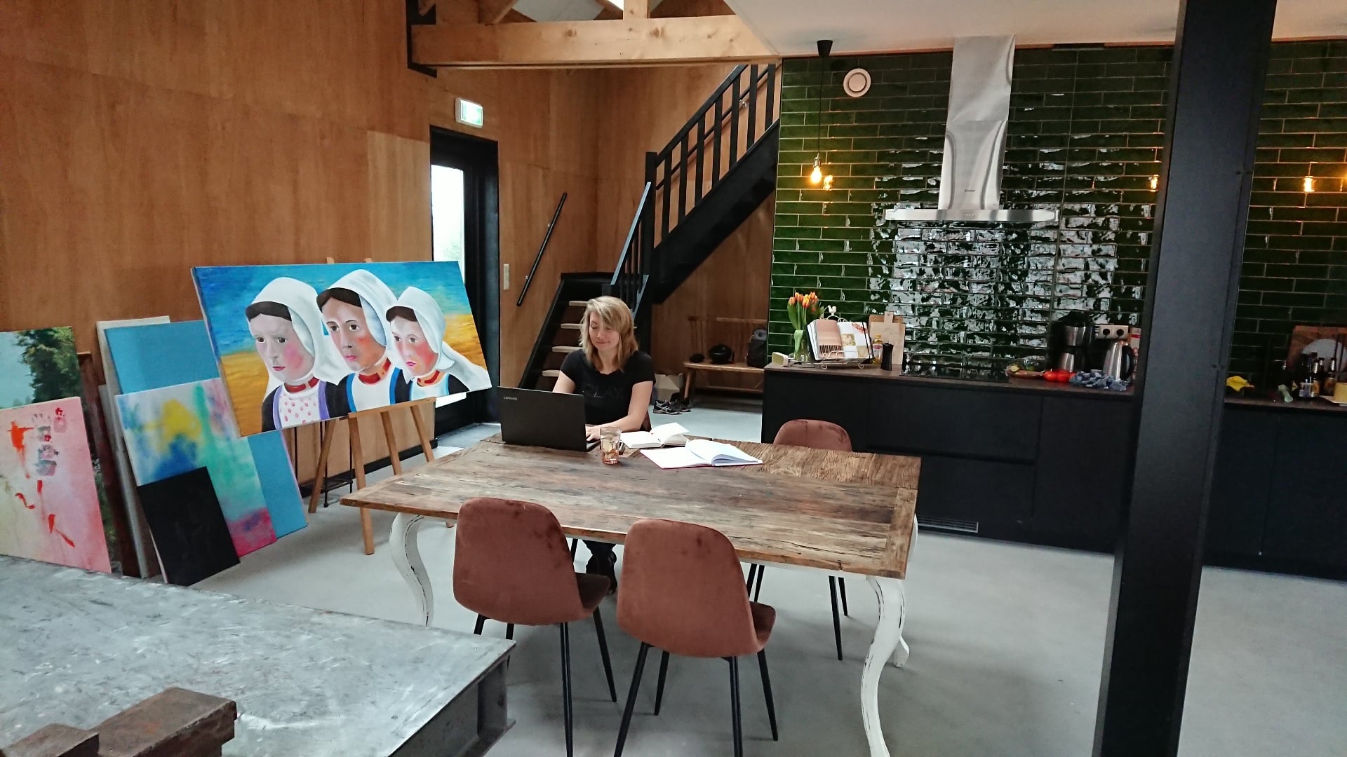 Eerste schrijver Anke van Oostveen in Het Tortelnest!