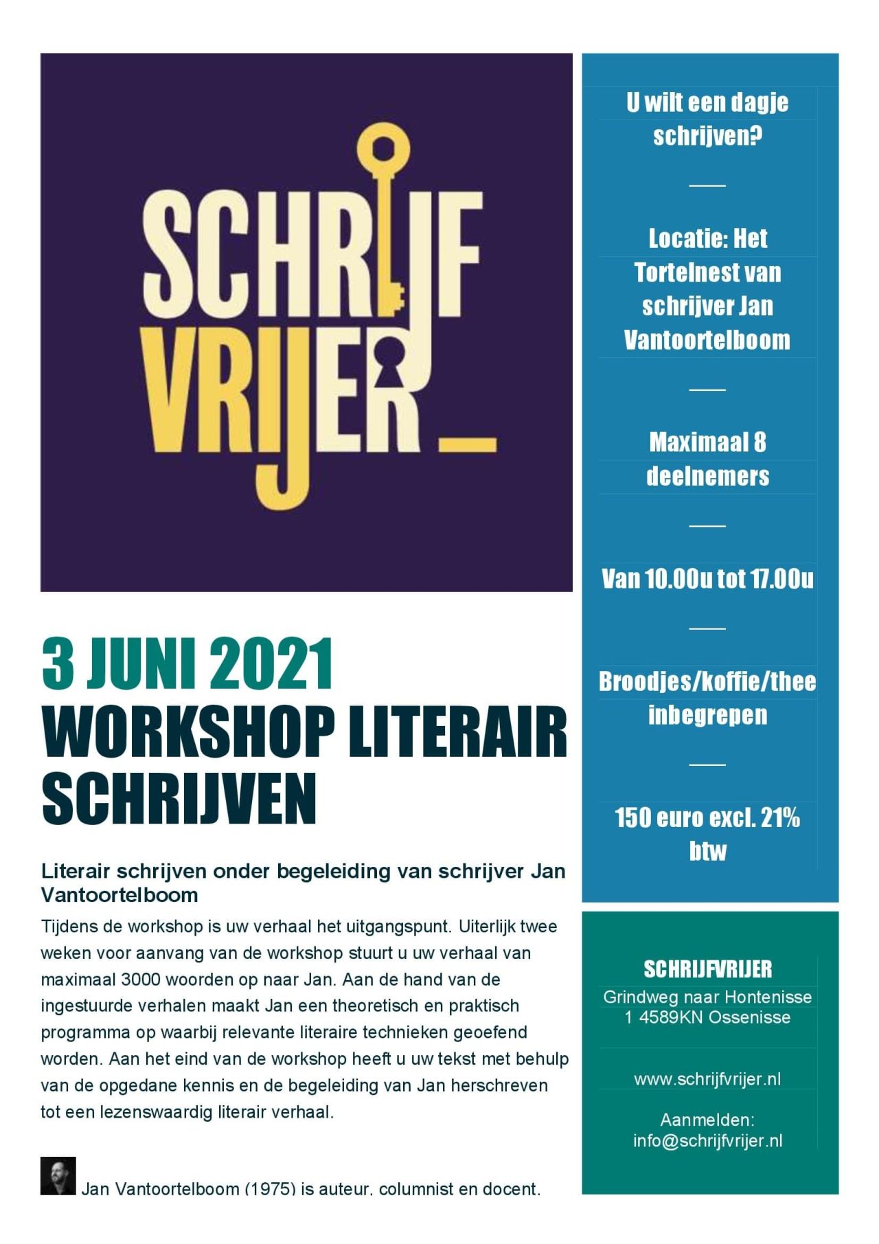 Workshop Literair Schrijven