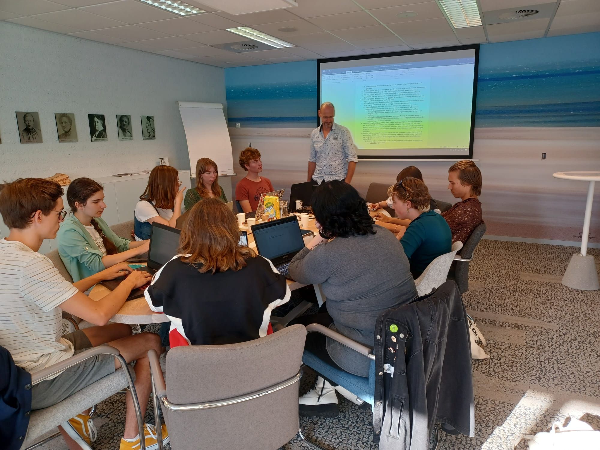 Workshop kort verhaal bij de Bibliotheek Zeeland