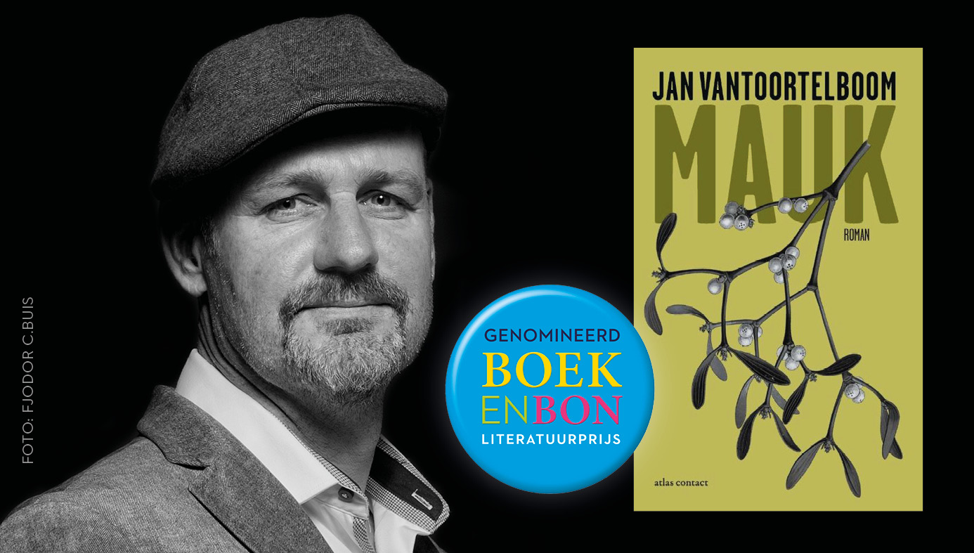 Mauk op de shortlist Boekenbon Literatuurprijs 2023